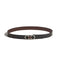 Reversible And Adjustable Gancini Belt